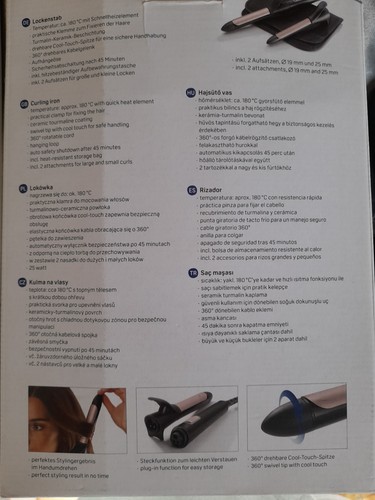 Lockenstab mit verschiedenen - 2,